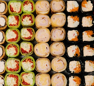 Блинный квинтет с ассорти начинок