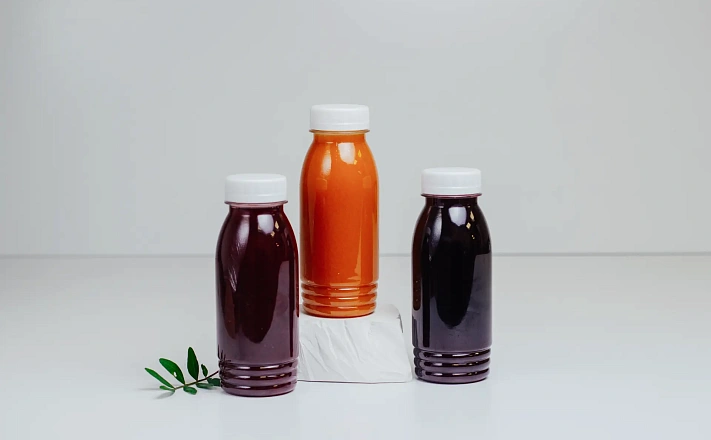 Собственное производство : Трио морсов (клюква, облепиха, черная смородина)