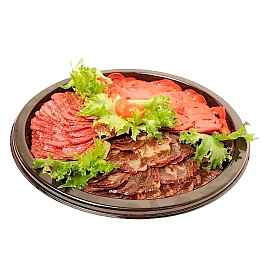 Мясное ассорти по-кавказски: казы, бастурма, суджук