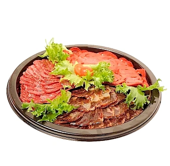 Мясное ассорти по-кавказски: казы, бастурма, суджук