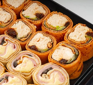 Блинный квинтет с ассорти начинок