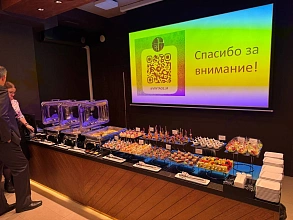 Корпоративное мероприятие в формате фуршет на 60 персон
