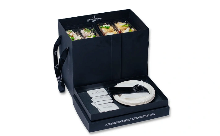 Фуршетный сет «Первый снег» с доставкой в офис и на дом