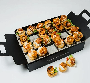 Фуршетное ассорти мини - профитролей