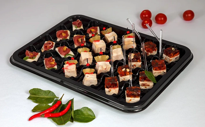  : Фуршетный набор канапе и мини закусок "Птичка с кроликом" (24 шт.)