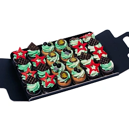 Набор капкейков к 23 февраля «Три богатыря»