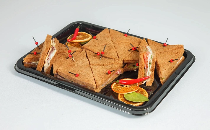  : Набор мини-сэндвичей с мясом (16 шт.)