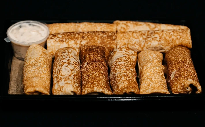  : Блинчики с мясным фаршем