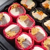 Свекольный блинный ролл с маринованным морским окунем