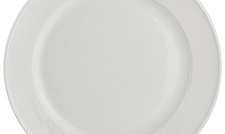 Тарелка круглая без рисунка 21см с доставкой на ваше мероприятие (превью)